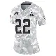 ＃22 Women's Nyheim Hines Arctic Camo Limited Cleveland Browns 2024 Salute to Service Jersey