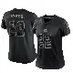 ＃22 Women's Nyheim Hines Black Limited Cleveland Browns Reflective Jersey