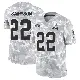 ＃22 Youth Dylan Sampson Arctic Camo Limited Cleveland Browns 2024 Salute to Service Jersey
