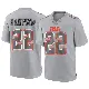 ＃22 Youth Dylan Sampson Gray Game Cleveland Browns Atmosphere Fashion Jersey
