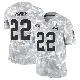 ＃22 Youth Nyheim Hines Arctic Camo Limited Cleveland Browns 2024 Salute to Service Jersey