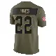 ＃22 Youth Nyheim Hines Olive Limited Cleveland Browns 2025 Salute to Service Jersey