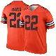 ＃22 Youth Nyheim Hines Orange Legend Cleveland Browns Inverted Jersey