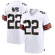 ＃22 Youth Nyheim Hines White Game Cleveland Browns Jersey