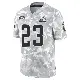 ＃23 Men's Ahmani Marshall Arctic Camo Limited Cleveland Browns 2024 Salute to Service Jersey