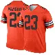 ＃23 Men's Ahmani Marshall Orange Legend Cleveland Browns Inverted Jersey