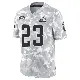 ＃23 Men's Damontae Kazee Arctic Camo Limited Cleveland Browns 2024 Salute to Service Jersey