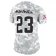＃23 Women's Ahmani Marshall Arctic Camo Limited Cleveland Browns 2024 Salute to Service Jersey