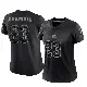＃23 Women's Ahmani Marshall Black Limited Cleveland Browns Reflective Jersey