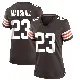 ＃23 Women's Ahmani Marshall Brown Game Cleveland Browns Team Color Jersey