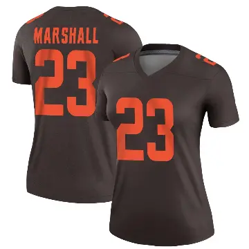 ＃23 Women's Ahmani Marshall Brown Legend Cleveland Browns Alternate Jersey