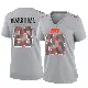 ＃23 Women's Ahmani Marshall Gray Game Cleveland Browns Atmosphere Fashion Jersey