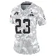 ＃23 Women's Damontae Kazee Arctic Camo Limited Cleveland Browns 2024 Salute to Service Jersey