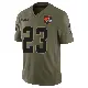 ＃23 Youth Ahmani Marshall Olive Limited Cleveland Browns 2025 Salute to Service Jersey