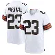 ＃23 Youth Ahmani Marshall White Game Cleveland Browns Jersey