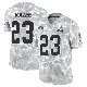 ＃23 Youth Damontae Kazee Arctic Camo Limited Cleveland Browns 2024 Salute to Service Jersey