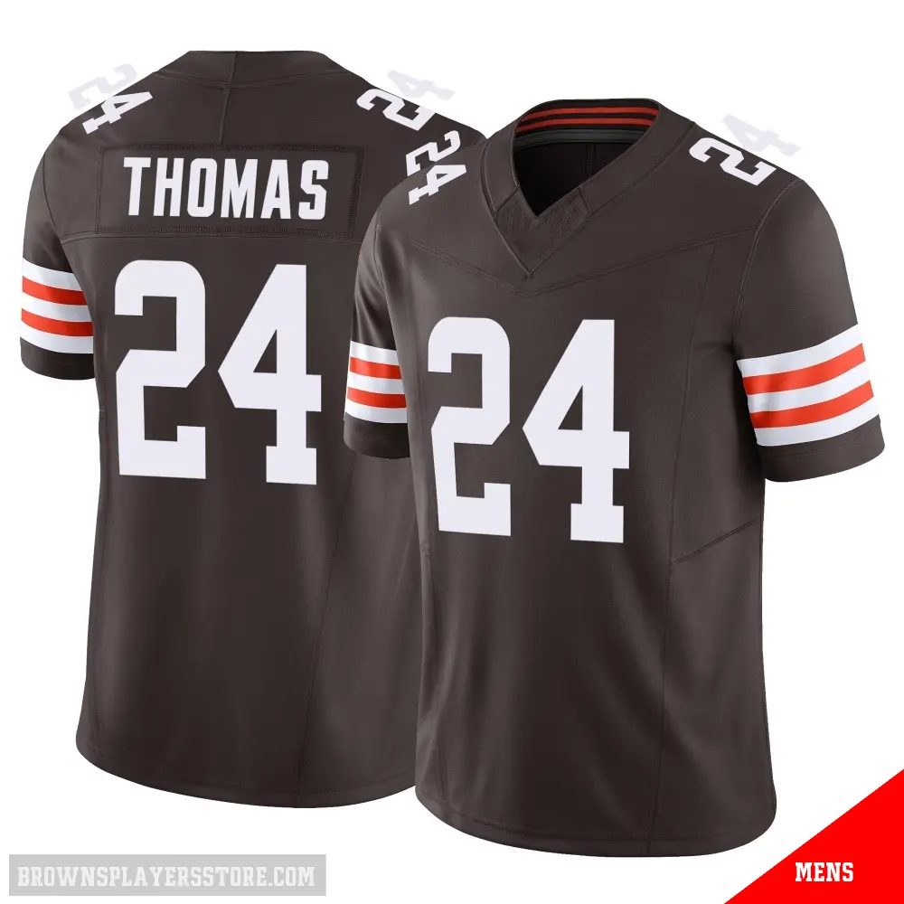 ＃24 Men's Daniel Thomas Brown Limited Cleveland Browns Vapor F.U.S.E. Jersey