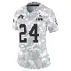 ＃24 Women's Daniel Thomas Arctic Camo Limited Cleveland Browns 2024 Salute to Service Jersey
