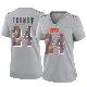 ＃24 Women's Daniel Thomas Gray Game Cleveland Browns Atmosphere Fashion Jersey
