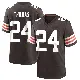 ＃24 Youth Daniel Thomas Brown Game Cleveland Browns Team Color Jersey