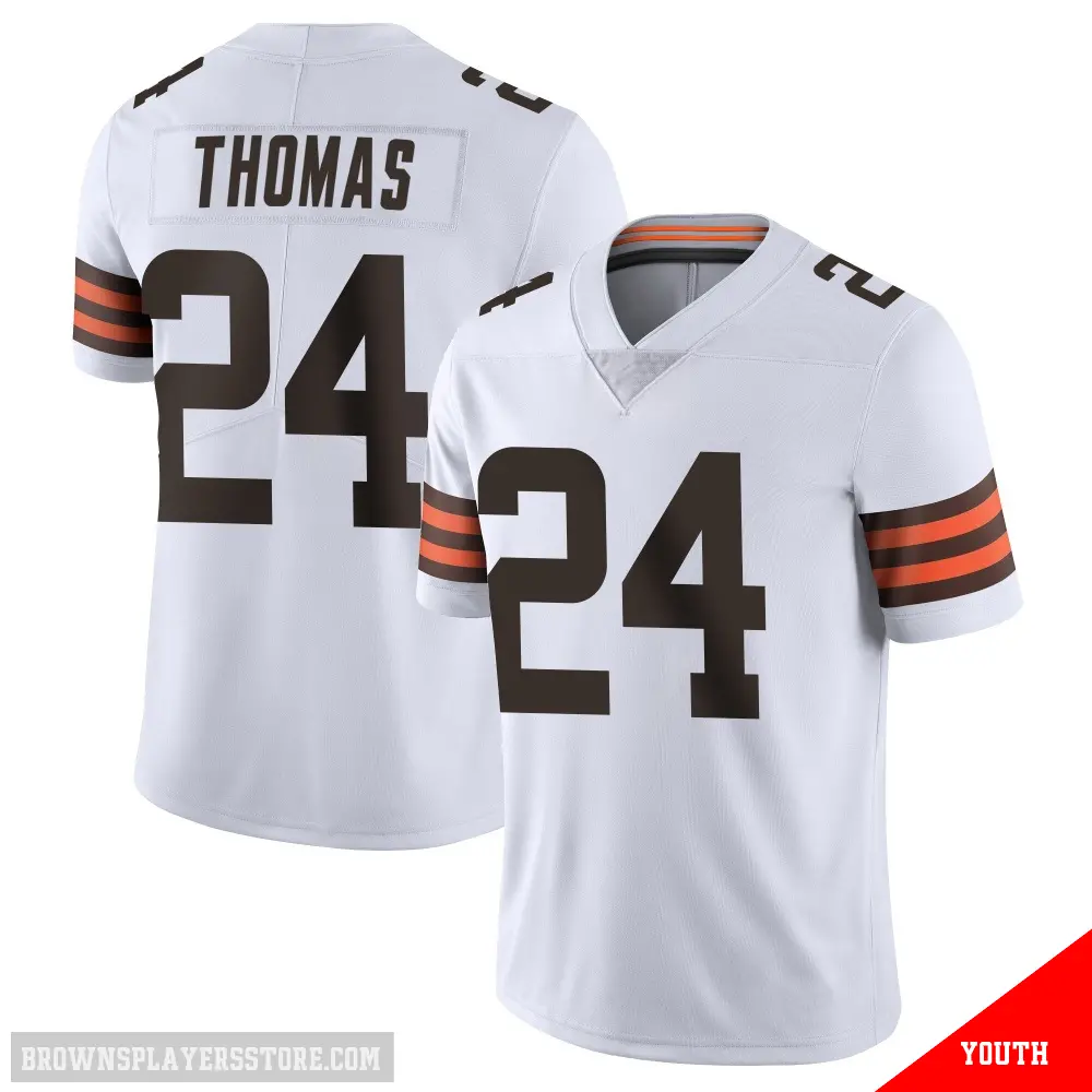 ＃24 Youth Daniel Thomas White Limited Cleveland Browns Vapor Untouchable Jersey