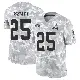 ＃25 Men's Andre Szmyt Arctic Camo Limited Cleveland Browns 2024 Salute to Service Jersey