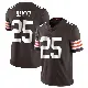 ＃25 Men's Andre Szmyt Brown Limited Cleveland Browns Team Color Vapor Untouchable Jersey