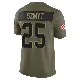 ＃25 Men's Andre Szmyt Olive Limited Cleveland Browns 2025 Salute to Service Jersey