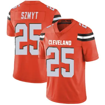 ＃25 Men's Andre Szmyt Orange Limited Cleveland Browns Alternate Vapor Untouchable Jersey