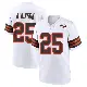＃25 Men's George Atkinson White Game Cleveland Browns 1946 Collection Alternate Jersey