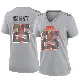 ＃25 Women's Andre Szmyt Gray Game Cleveland Browns Atmosphere Fashion Jersey