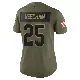 ＃25 Women's Nik Needham Olive Limited Cleveland Browns 2025 Salute to Service Jersey