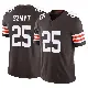 ＃25 Youth Andre Szmyt Brown Limited Cleveland Browns Vapor F.U.S.E. Jersey