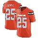＃25 Youth Andre Szmyt Orange Limited Cleveland Browns Alternate Vapor Untouchable Jersey