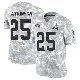 ＃25 Youth George Atkinson Arctic Camo Limited Cleveland Browns 2024 Salute to Service Jersey