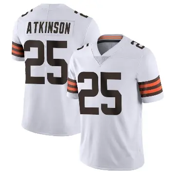 ＃25 Youth George Atkinson White Limited Cleveland Browns Vapor Untouchable Jersey