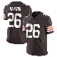 ＃26 Men's Myles Harden Brown Limited Cleveland Browns Team Color Vapor Untouchable Jersey