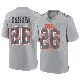 ＃26 Men's Myles Harden Gray Game Cleveland Browns Atmosphere Fashion Jersey