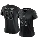 ＃26 Women's Myles Harden Black Limited Cleveland Browns Reflective Jersey