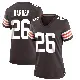 ＃26 Women's Myles Harden Brown Game Cleveland Browns Team Color Jersey