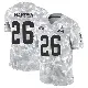 ＃26 Youth Myles Harden Arctic Camo Limited Cleveland Browns 2024 Salute to Service Jersey