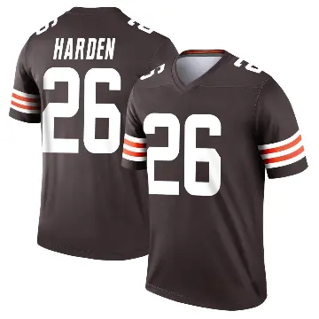 ＃26 Youth Myles Harden Brown Legend Cleveland Browns Jersey