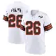 ＃26 Youth Myles Harden White Game Cleveland Browns 1946 Collection Alternate Jersey