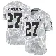 ＃27 Men's D'Onta Foreman Arctic Camo Limited Cleveland Browns 2024 Salute to Service Jersey