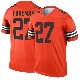 ＃27 Men's D'Onta Foreman Orange Legend Cleveland Browns Inverted Jersey