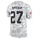 ＃27 Men's Myles Bryant Arctic Camo Limited Cleveland Browns 2024 Salute to Service Jersey