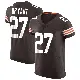 ＃27 Men's Myles Bryant Brown Elite Cleveland Browns Vapor Jersey