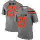＃27 Men's Myles Bryant Legend Cleveland Browns Inverted Silver Jersey