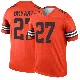 ＃27 Men's Myles Bryant Orange Legend Cleveland Browns Inverted Jersey