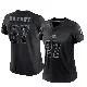 ＃27 Women's Myles Bryant Black Limited Cleveland Browns Reflective Jersey